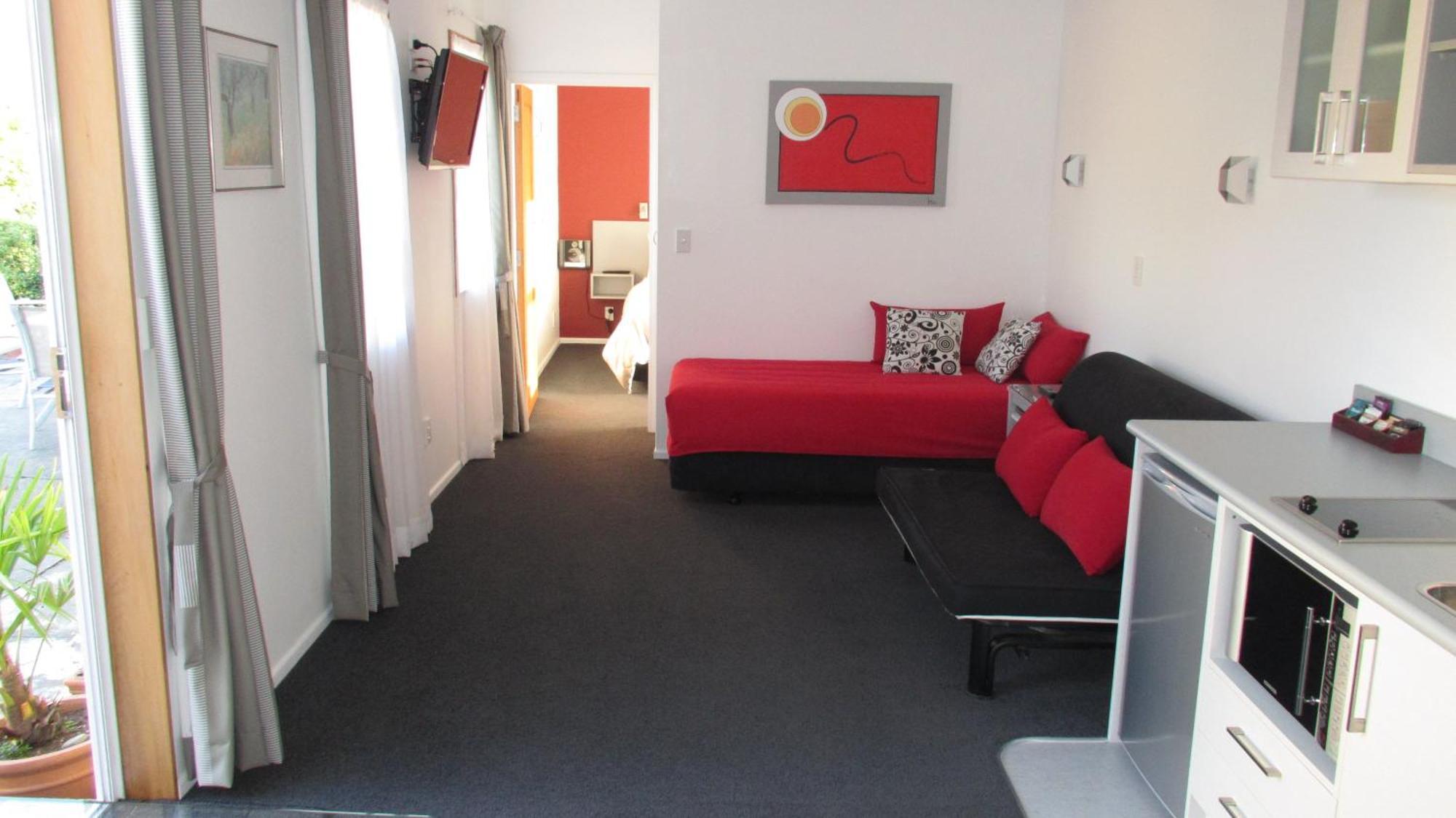 Beachside Villas Motel Nelson Værelse billede